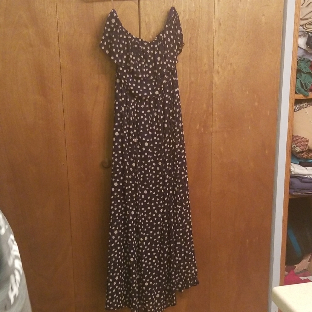 Strapless Maxi Dress